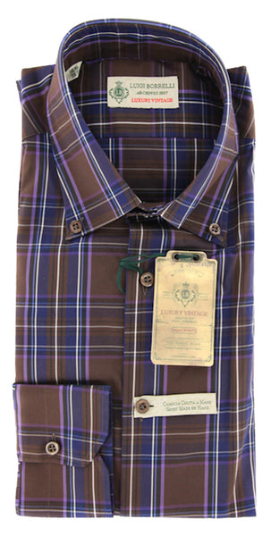 Luigi Borrelli Brown Shirt 17/43