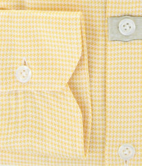 Luigi Borrelli Yellow Fancy Shirt - Extra Slim - M/M - (MA2550ANTONIO)