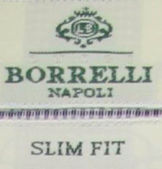 Luigi Borrelli Midnight Navy Blue Shirt 15.75/40