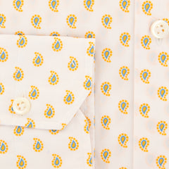 Giampaolo Yellow Paisley Shirt - Extra Slim - (GP6082S296SE31PT3) - Parent