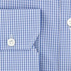 Giampaolo Blue Micro-Check Shirt - Extra Slim - (GP6082173FABPT3) - Parent