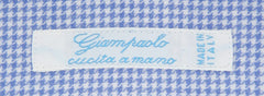 Giampaolo Light Blue Houndstooth Shirt - Extra Slim - (608GP-TS1328-70) - Parent