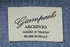 Giampaolo Blue Melange Shirt - Extra Slim - (GP618174271MATPT1) - Parent