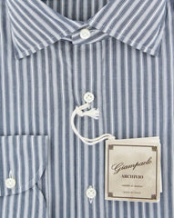 Giampaolo Gray Striped Shirt - Extra Slim - (GP61827572LUCPT1) - Parent