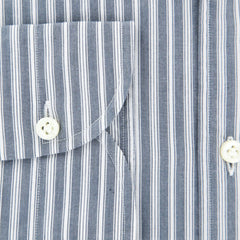 Giampaolo Gray Striped Shirt - Extra Slim - (GP61827572LUCPT1) - Parent