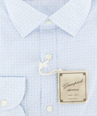 Giampaolo Light Blue Fancy Shirt - Extra Slim - (618GP2132-74) - Parent