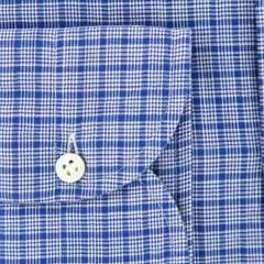 Giampaolo Blue Plaid Shirt - Extra Slim - (618GP2539-75) - Parent