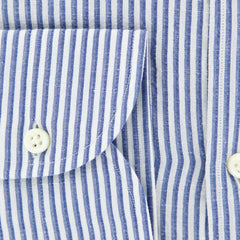 Giampaolo Blue Striped Shirt - Extra Slim - (618GP2542-71) - Parent