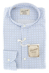 Giampaolo Blue Foulard Shirt - Extra Slim - (GP6182717ADAMPT1) - Parent