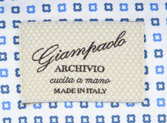 Giampaolo Blue Foulard Shirt - Extra Slim - (GP6182717ADAMPT1) - Parent