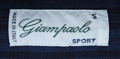 Giampaolo Dark Blue Striped Shirt - Extra Slim - (618GP-4215-0070) - Parent