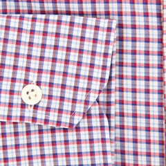 Giampaolo Red Plaid Shirt - Extra Slim - (618GP468-42) - Parent