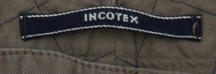 Incotex Light Brown Solid Pants - Slim - (RAYC40338919) - Parent