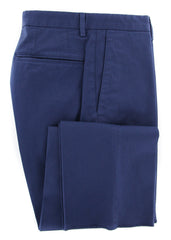 Incotex Dark Blue Solid Pants - Slim - (IN5365831) - Parent
