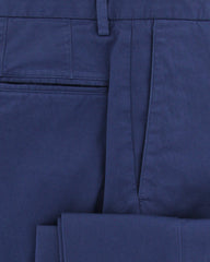 Incotex Dark Blue Solid Pants - Slim - (IN5365831) - Parent