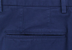 Incotex Dark Blue Solid Pants - Slim - (IN5365831) - Parent