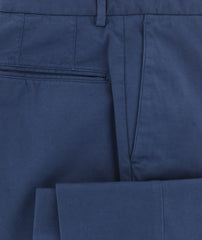 Incotex Blue Solid Pants - Slim - (IN-S0W030-S6398-831) - Parent