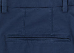 Incotex Blue Solid Pants - Slim - (IN-S0W030-S6398-831) - Parent