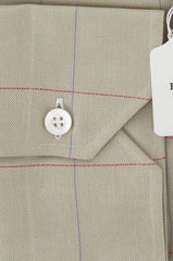 Fray Beige Shirt Medium