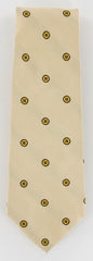 Luigi Borrelli Cream Silk Tie