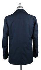 Kiton Navy Blue Cotton Blend Jacket - (JKTCOSENBLUSLDX15) - Parent