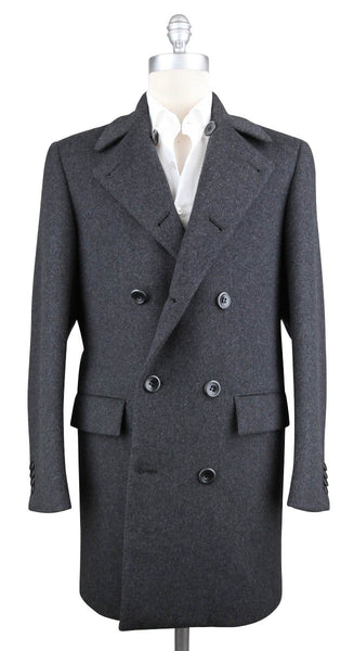 Kiton Gray Cashmere Coat - Size XS (US) / 46 (EU) - (UG0101G4402)