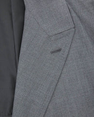Kiton Gray Silk Solid Jacket - Size M (US) / 50 (EU) - (UG0CP052G5302)
