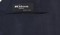 Kiton Dark Blue Cashmere Solid Sportcoat - (MW) - Parent