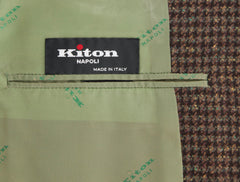 Kiton Brown Cashmere Sportcoat - 47/57 - (UGB3833703)