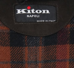 Kiton Navy Blue Solid Coat - Size M (US) / 50 (EU) - (VW9552C39011)