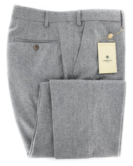 Luigi Borrelli Light Gray Pants - 40/56- (10SLIMCERNPA1281)