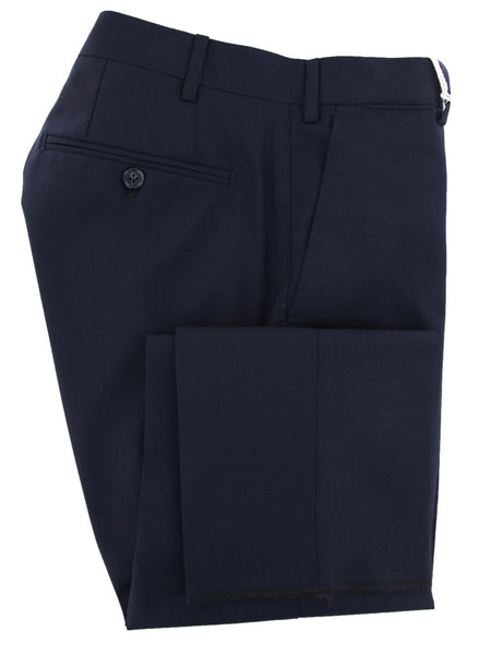 Luigi Borrelli Navy Blue Pants - Slim - (10SLIMCERNRCP100570) - Parent