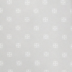 Luigi Borrelli Light Gray Geometric Tie - 3.25" x 58" - (TIEGEOX213)