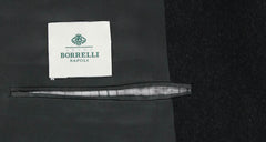 Luigi Borrelli Charcoal Gray Flannel Solid Coat - 46/56 - (3B2631R7)