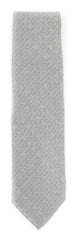 Luigi Borrelli Light Gray Foulard Tie - 3" x 58" - (7PR851125X40)