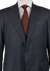 Luigi Borrelli Dark Gray Wool Melange Suit - (LB-AU3B-2020-X5) - Parent