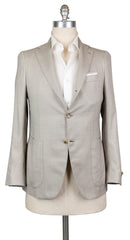 Luigi Borrelli Light Brown Wool Sportcoat - 38/48 - (B3227031R8)