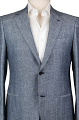 Luigi Borrelli Blue Sportcoat - 40/50 - (B4223362R7)