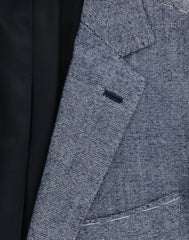 Luigi Borrelli Blue Sportcoat - 40/50 - (B4223362R7)