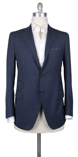 Luigi Borrelli Blue Sportcoat - 40/50 - (B4323103R7)