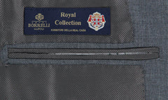 Luigi Borrelli Gray Wool Solid Suit - 46/56 - (B90125414LIPARI7L)