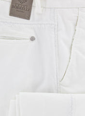 Luigi Borrelli White Pants - Super Slim - 40/56 - (CALABRITTO25810500)