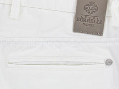 Luigi Borrelli White Pants - Super Slim - 40/56 - (CALABRITTO25810500)