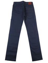 Luigi Borrelli Navy Blue Solid Jeans - Extra Slim - (DX) - Parent
