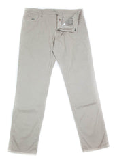 Luigi Borrelli Beige Solid Pants - Extra Slim - 42/58 - (CAM29310523)