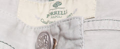 Luigi Borrelli Light Gray Solid Cotton Blend Pants - Slim - (1011) - Parent