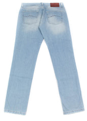 Luigi Borrelli Denim Blue Jeans - Extra Slim - ��34/50 - (CAR03311646)