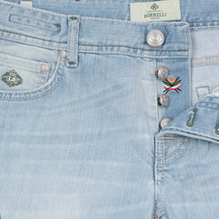 Luigi Borrelli Denim Blue Jeans - Extra Slim - ��42/58 - (CAR03311646)