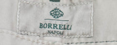 Luigi Borrelli Beige Solid Pants - Super Slim - 34/50 - (CAR2931530)