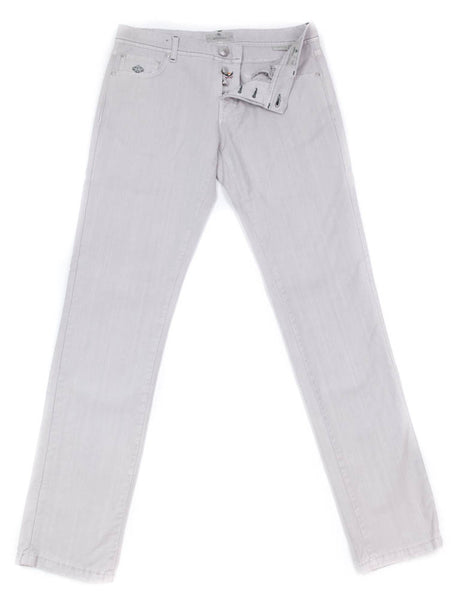 Luigi Borrelli Light Gray Pants - Super Slim - 36/52 - (CAR4051550)